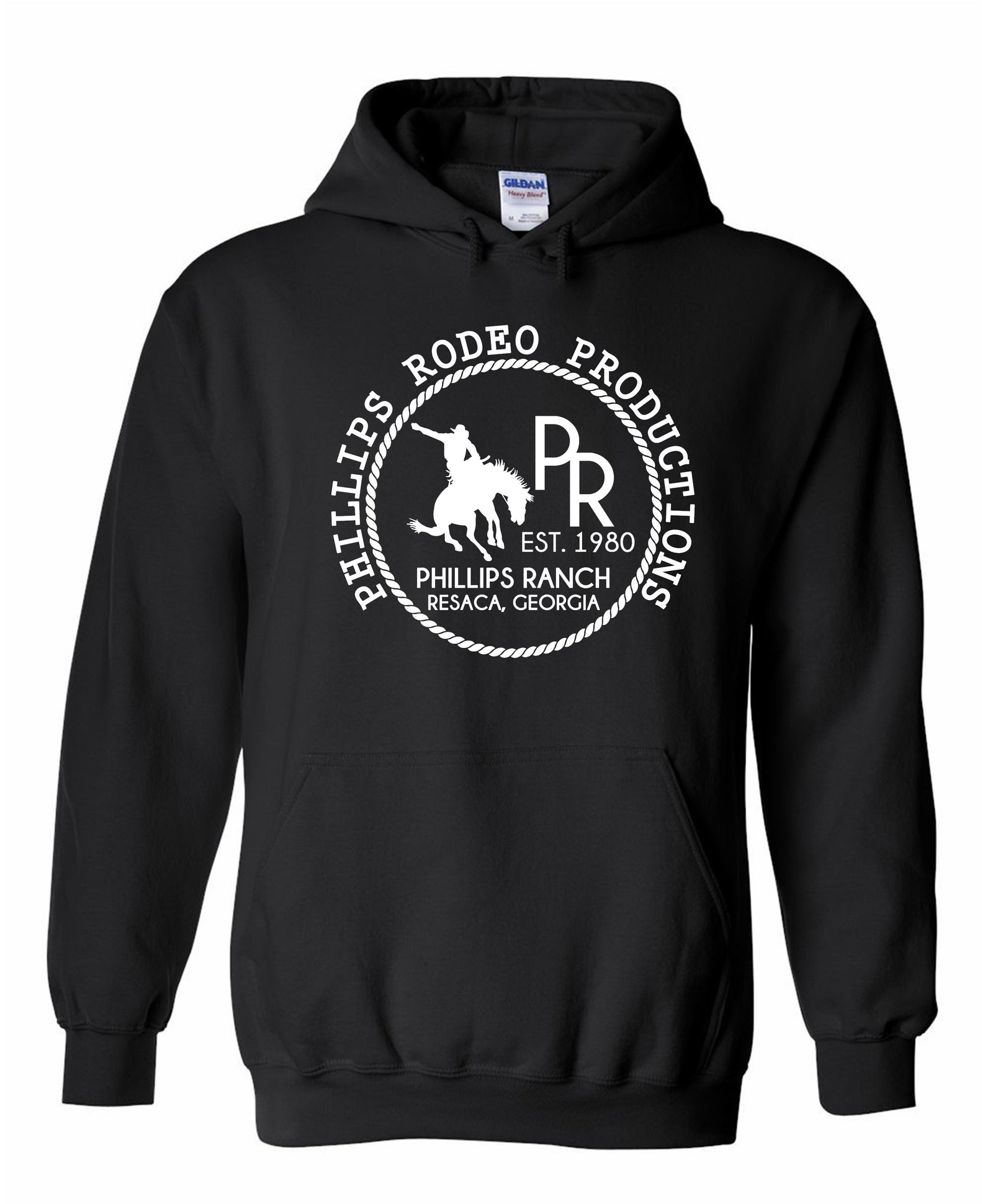 Phillips Rodeo Productions Ultra-Soft Western Graphic Hoodie