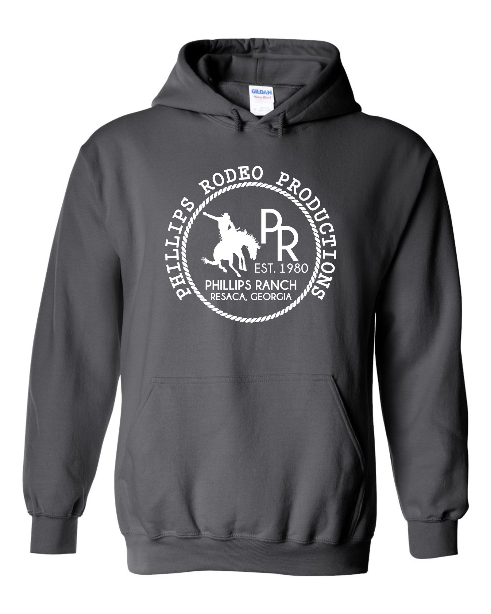 Phillips Rodeo Productions Ultra-Soft Western Graphic Hoodie