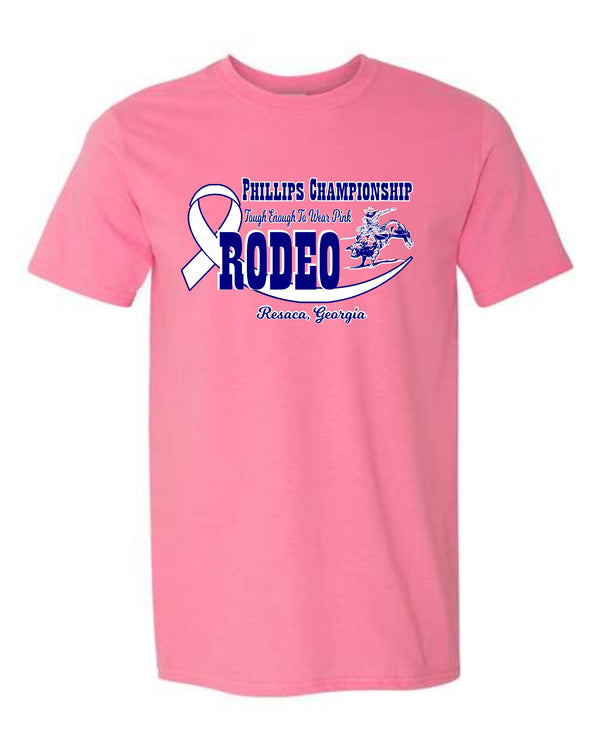 Phillips Championship Rodeo Tough Enough to Wear Pink T